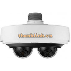 Camera IP 6MP x 2CH Multi-directional Camera Wisenet Samsung PNM-12082RVD